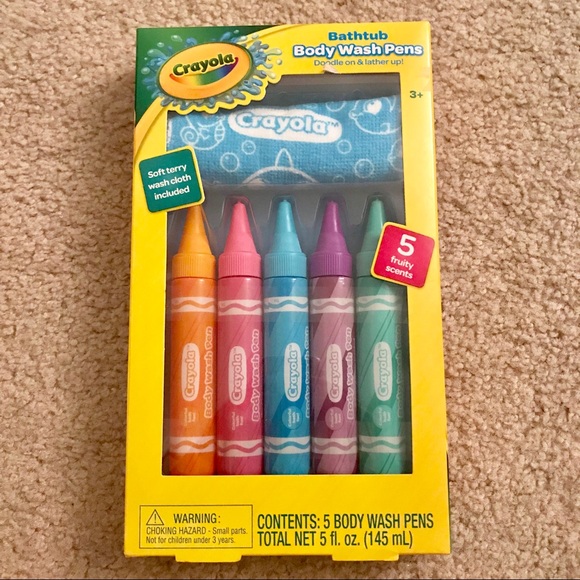 Crayola Other - Bathtub Body Wash Pens Blue
